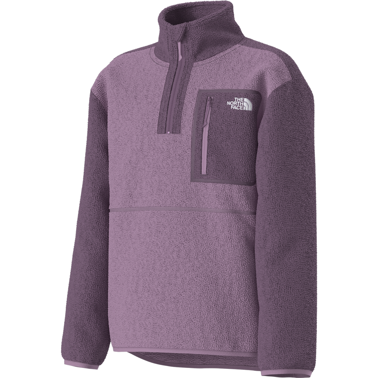 The North Face - Teen Yumiori 1/4 Zip Jacket - Hushed Lavender/Chroma - vista alternativa 2