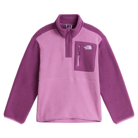 The North Face - Teen Yumiori 1/4 Zip Jacket - Hushed Lavender/Chroma - vista principale