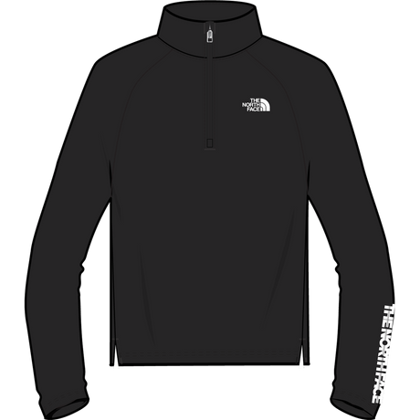 The North Face - G Flex 1/4 Zip Top -graphic - TNF BLACK - vista principale