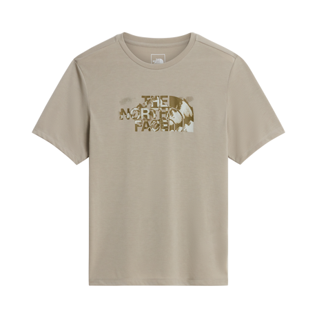 The North Face - Foundation Short Sleeves T-shirt-graph da uomo - Stone Slab - vista principale