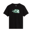 The North Face - Foundation Short Sleeves T-shirt-graph da uomo - BLACK - vista principale