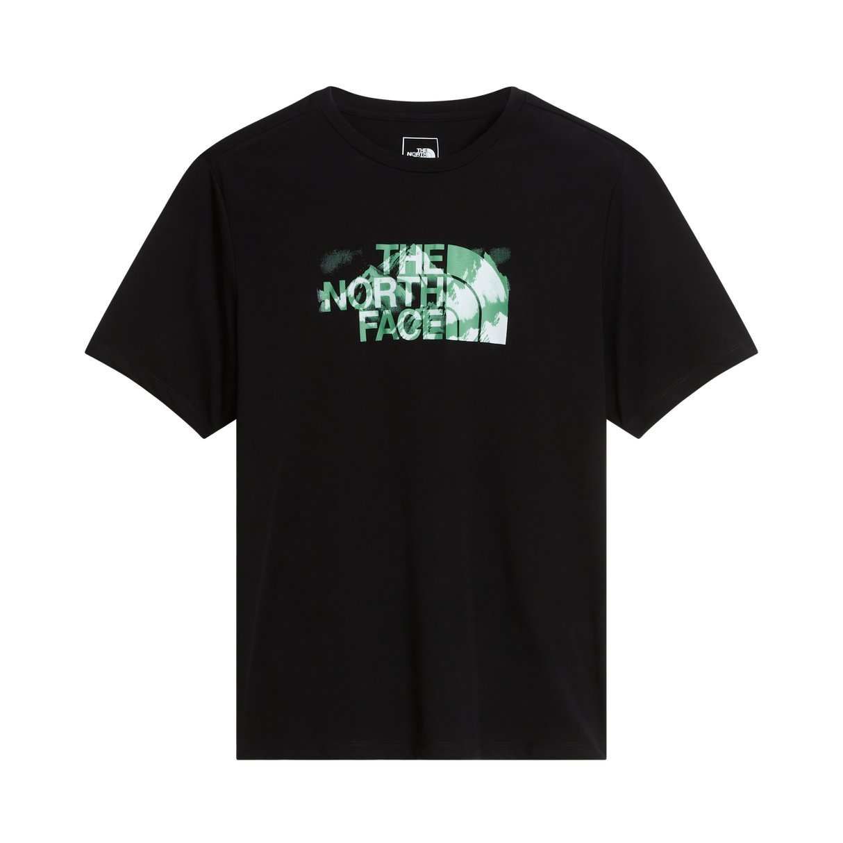 The North Face - Foundation Short Sleeves T-shirt-graph da uomo - TNF BLACK - vista principale