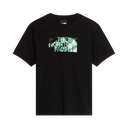 The North Face - Foundation Short Sleeves T-shirt-graph da uomo - BLACK - vista principale