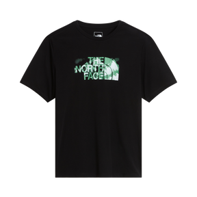 The North Face - Foundation Short Sleeves T-shirt-graph da uomo - BLACK - vista principale