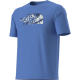 The North Face - Foundation Short Sleeves T-shirt-graph da uomo - SHDPGRTRD/MLNRD - vista alternativa 2