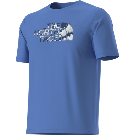 The North Face - Foundation Short Sleeves T-shirt-graph da uomo - SHDPGRTRD/MLNRD - vista alternativa 2