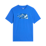 The North Face - Foundation Short Sleeves T-shirt-graph da uomo - SHDPGRTRD/MLNRD - vista principale