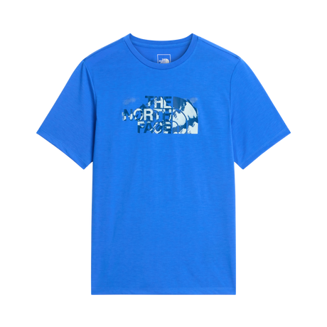The North Face - Foundation Short Sleeves T-shirt-graph da uomo - SHDPGRTRD/MLNRD - vista principale