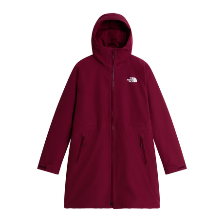 The North Face - Hikesteller Insulated Parka da donna - Burgundy Crush - vista principale