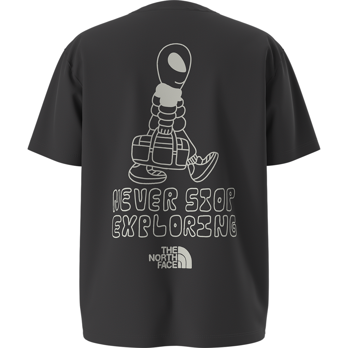 The North Face - Teen Alien Relaxed Ss Tee - Graphic - TNF BLACK - vista alternativa 10