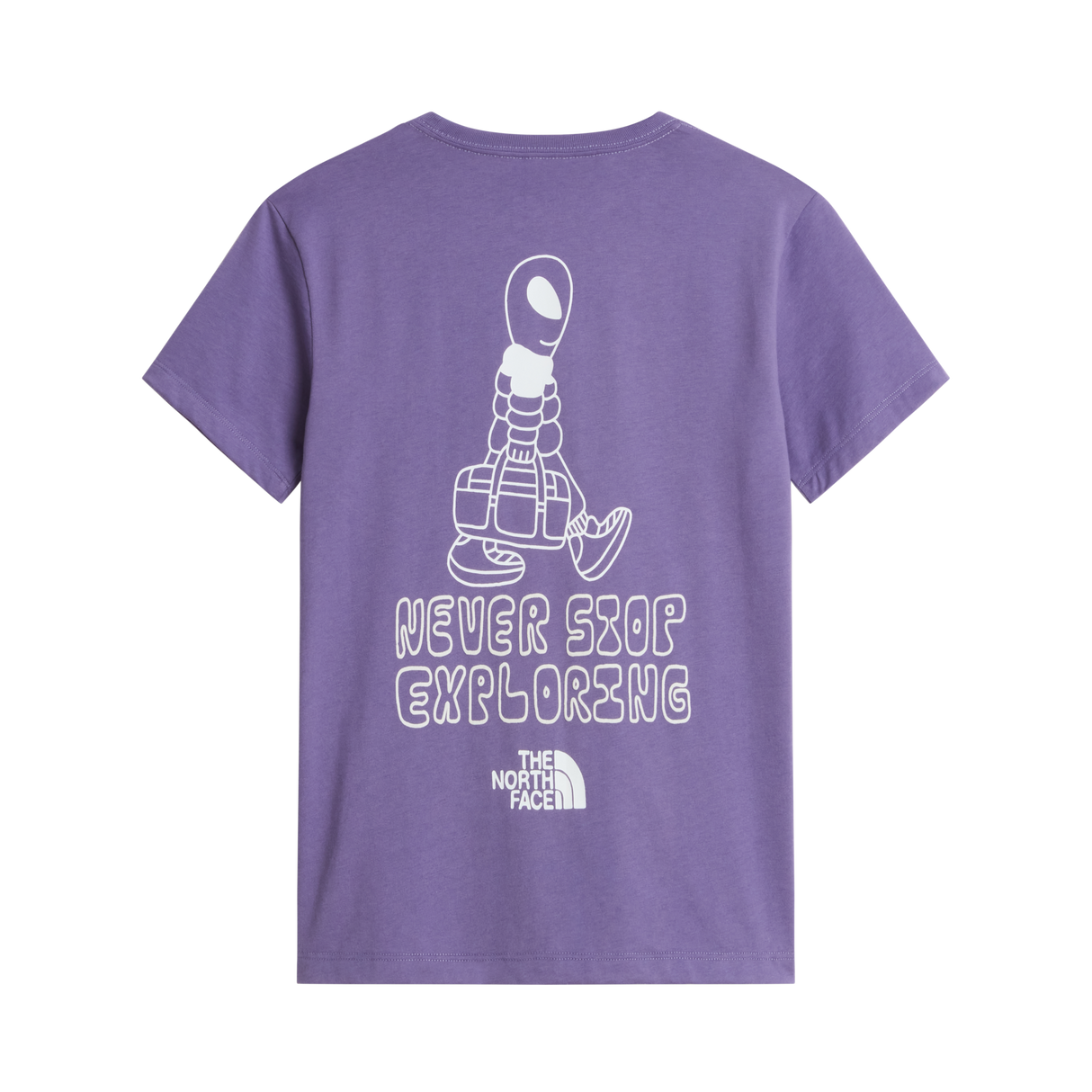 The North Face - Teen Alien Relaxed Ss Tee - Graphic - URBNNVY/BRNZMST - vista alternativa 1