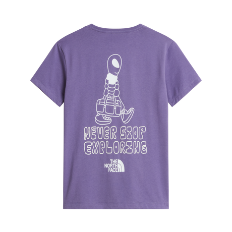 The North Face - Teen Alien Relaxed Ss Tee - Graphic - URBNNVY/BRNZMST - vista alternativa 1