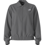 The North Face - Fleece Collared Jacket Smoked Pearl da donna - SMOKEDPERLBKHTR - vista alternativa 10