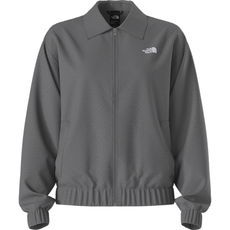 The North Face - Fleece Collared Jacket Smoked Pearl da donna - SMOKEDPERLBKHTR - vista alternativa 10