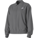 The North Face - Fleece Collared Jacket Smoked Pearl da donna - SMOKEDPERLBKHTR - vista alternativa 12