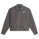 The North Face - Fleece Collared Jacket Smoked Pearl da donna - Grey - vista principale