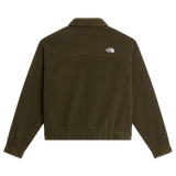 The North Face - Fleece Collared Jacket Smoked Pearl da donna - NEWTAUPGNBLKHTR - vista alternativa 1