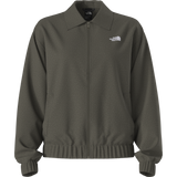The North Face - Fleece Collared Jacket Smoked Pearl da donna - NEWTAUPGNBLKHTR - vista alternativa 10