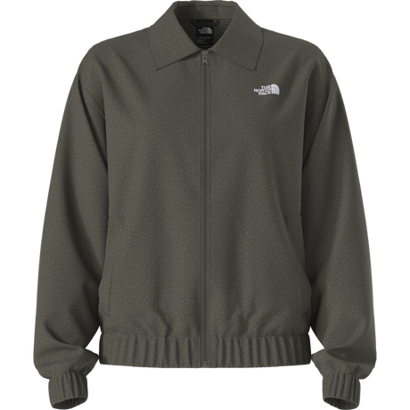 The North Face - Fleece Collared Jacket Smoked Pearl da donna - NEWTAUPGNBLKHTR - vista alternativa 10