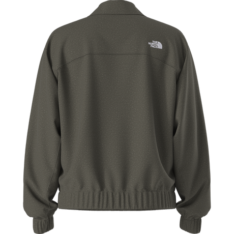 The North Face - Fleece Collared Jacket Smoked Pearl da donna - NEWTAUPGNBLKHTR - vista alternativa 11