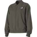 The North Face - Fleece Collared Jacket Smoked Pearl da donna - NEWTAUPGNBLKHTR - vista alternativa 12