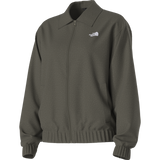 The North Face - Fleece Collared Jacket Smoked Pearl da donna - NEWTAUPGNBLKHTR - vista alternativa 12
