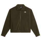 The North Face - Fleece Collared Jacket Smoked Pearl da donna - NEWTAUPGNBLKHTR - vista principale