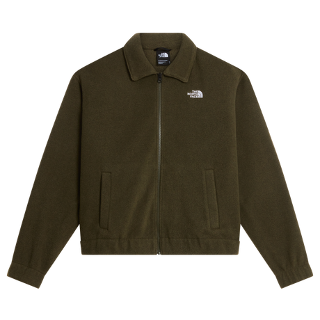 The North Face - Fleece Collared Jacket Smoked Pearl da donna - NEWTAUPGNBLKHTR - vista principale