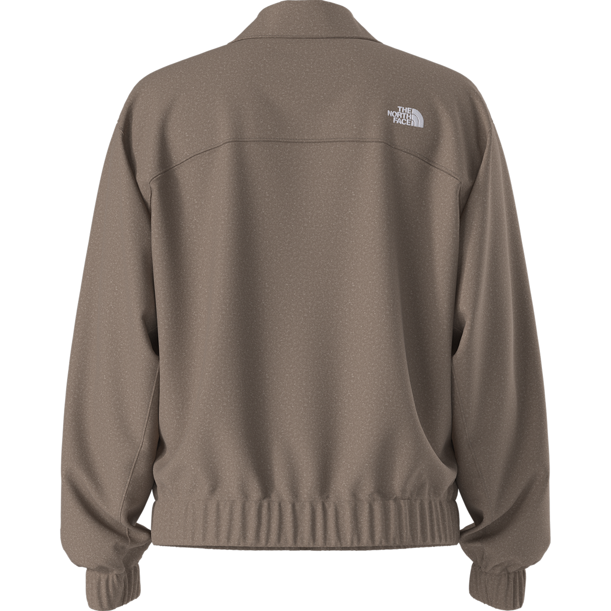 The North Face - Fleece Collared Jacket Smoked Pearl da donna - LOGOREPEATPRINT - vista alternativa 11
