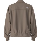 The North Face - Fleece Collared Jacket Smoked Pearl da donna - LOGOREPEATPRINT - vista alternativa 11