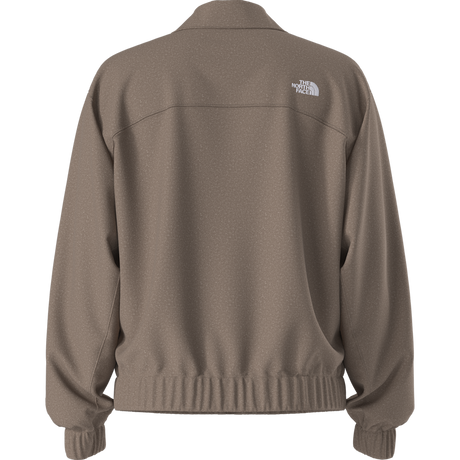 The North Face - Fleece Collared Jacket Smoked Pearl da donna - LOGOREPEATPRINT - vista alternativa 11