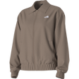 The North Face - Fleece Collared Jacket Smoked Pearl da donna - LOGOREPEATPRINT - vista alternativa 12
