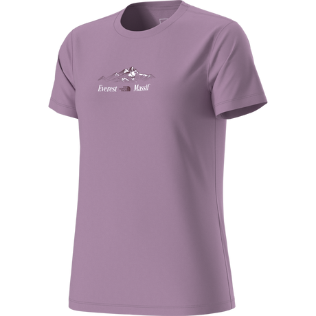 The North Face - Foundation Short Sleeves T-shirt-graph da donna - Hushed Lavender - vista alternativa 12