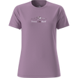 The North Face - Foundation Short Sleeves T-shirt-graph da donna - Purple - vista principale