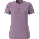 The North Face - Foundation Short Sleeves T-shirt-graph da donna - Purple - vista principale