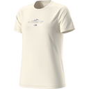 The North Face - Foundation Short Sleeves T-shirt-graph da donna - WHITE DUNE - vista alternativa 12