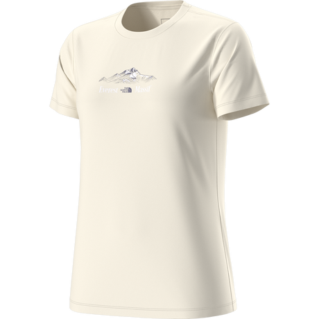 The North Face - Foundation Short Sleeves T-shirt-graph da donna - WHITE DUNE - vista alternativa 12