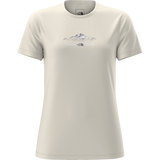The North Face - Foundation Short Sleeves T-shirt-graph da donna - WHITE DUNE - vista principale