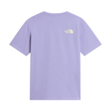 The North Face - Teen G Brand Proud Relaxed Ss Tee - Gra - Pale Plum - vista alternativa 1
