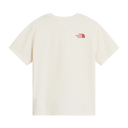 The North Face - Teen G Brand Proud Relaxed Ss Tee - Gra - WHITE DUNE - vista alternativa 1