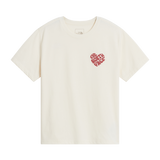 The North Face - Teen G Brand Proud Relaxed Ss Tee - Gra - WHITE DUNE - vista principale