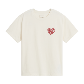The North Face - Teen G Brand Proud Relaxed Ss Tee - Gra - WHITE - vista principale