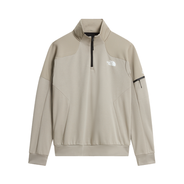 The North Face - Mountain Athletics 1/4 Zip Fleece 2.0 da uomo - Stone Slab - vista principale