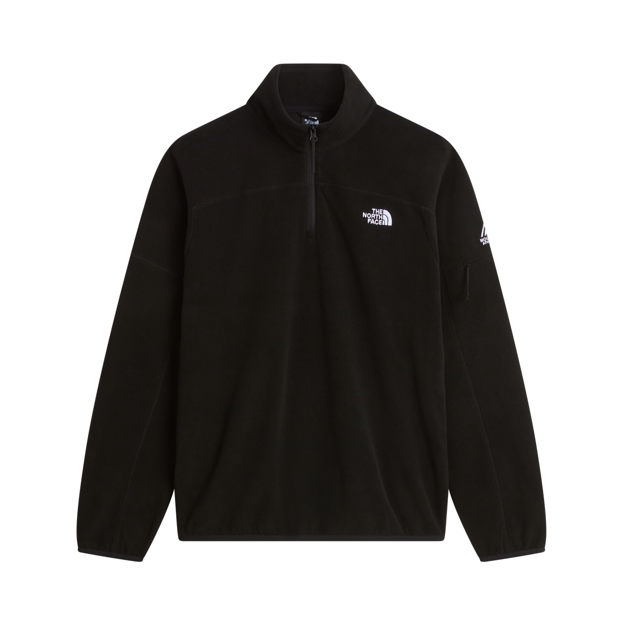 The North Face - Mountain Athletics Glacier 1/4 Zip Fl da uomo - TNF BLACK - vista principale