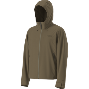 The North Face - TNF Range LT Hooded Jacket Caraway Seed da uomo - TNFBLK/BRNNRABL - vista alternativa 2