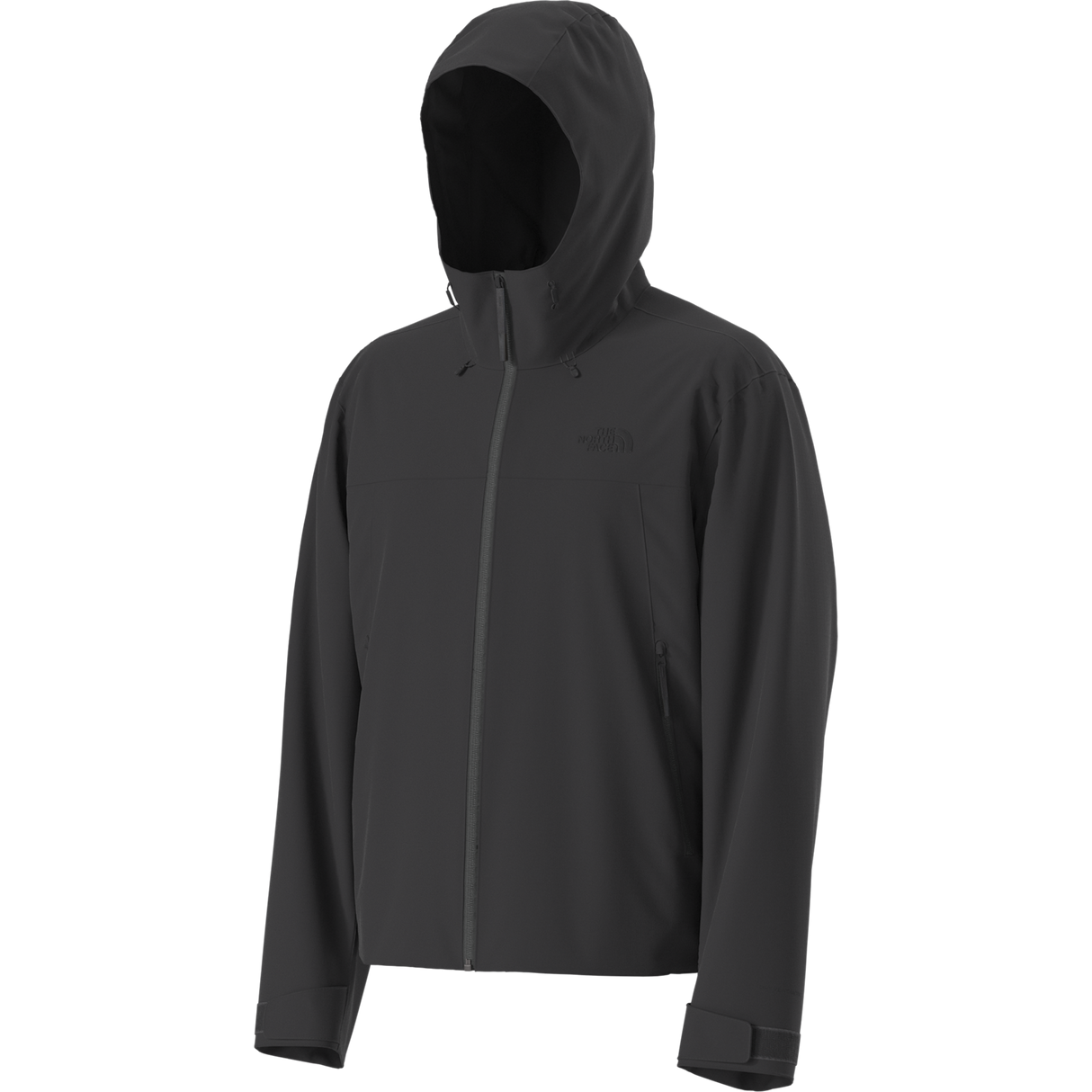 The North Face - TNF Range LT Hooded Jacket Caraway Seed da uomo - TNF BLACK - vista alternativa 2