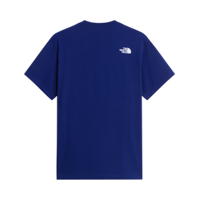 The North Face - Explorer Badges Rlx SS Tee-Graphic Bold Blue unisex - SHQUAILGY/CLDGY - vista alternativa 1