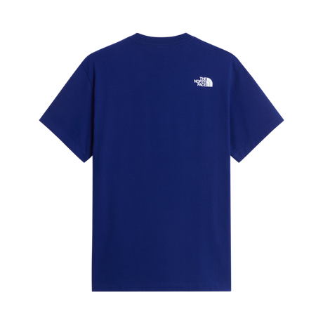 The North Face - Explorer Badges Rlx SS Tee-Graphic Bold Blue unisex - SHQUAILGY/CLDGY - vista alternativa 1