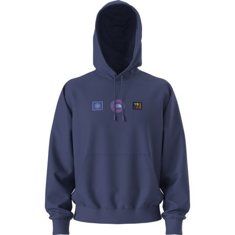 The North Face - Explorer Badges Rlx Hoodie-Graphic Bold Blue unisex - SHQUAILGY/CLDGY - vista alternativa 10