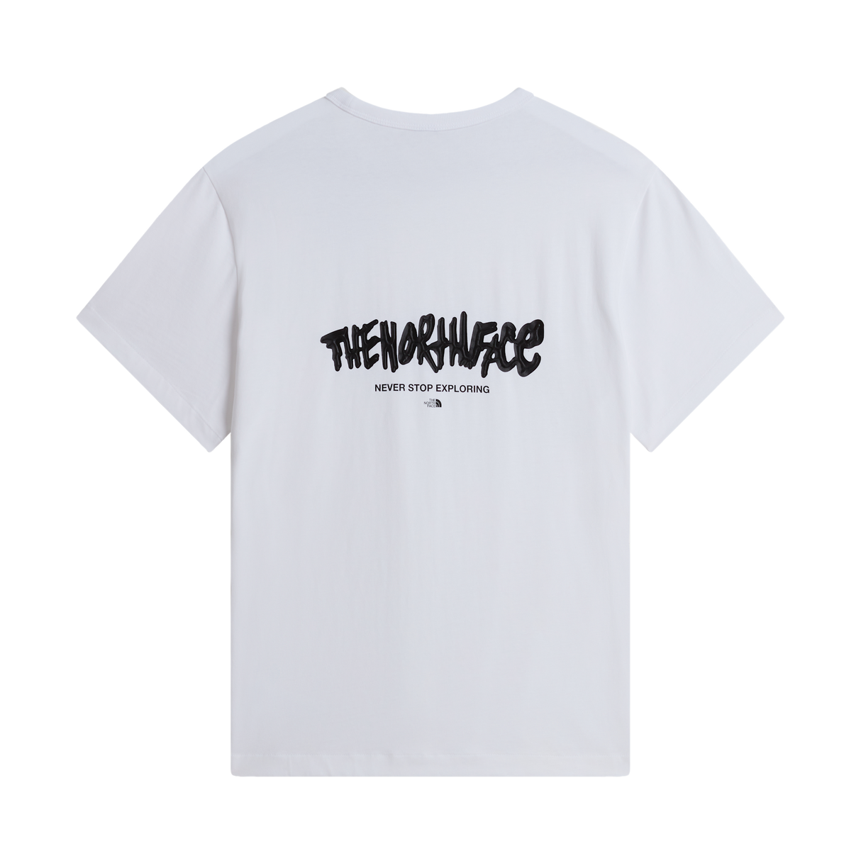 The North Face - Nse Relaxed Ss Tee-logo Play unisex - TNF WHITE - vista alternativa 1